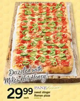 Fortinos SWEET STINGER ROMAN PIZZA offer