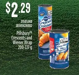 Fortinos PILLSBURY CRESCENTS AND WIENER WRAP offer
