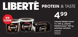 Fortinos LIBERTÉ MÉDITERRANÉE , 4 X 100 G, LIBERTÉ MÉDITERRANÉE , 500 G offer