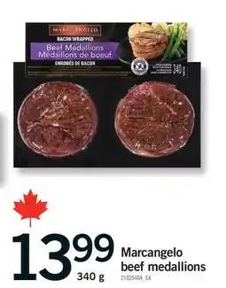 Fortinos MARCANGELO BEEF MEDALLIONS offer