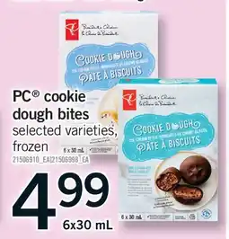 Fortinos PC COOKIE DOUGH BITES offer