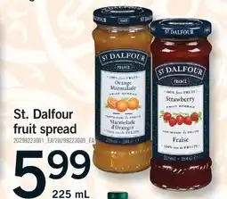 Fortinos ST. DALFOUR FRUIT SPREAD offer