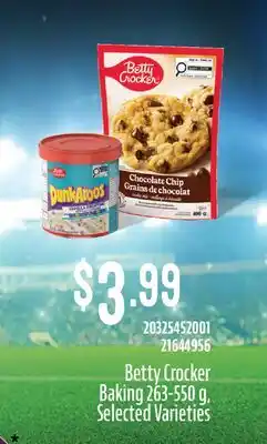 Fortinos BETTY CROCKER BAKING offer