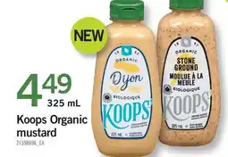 Fortinos KOOPS ORGANIC MUSTARD offer