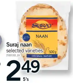 Fortinos SURAJ NAAN, 5'S offer