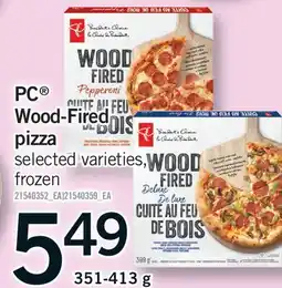 Fortinos PC WOOD-FIRED PIZZA offer