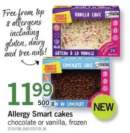 Fortinos ALLERGY SMART CAKES offer