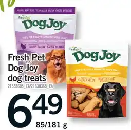 Fortinos FRESH PET DOG JOY TREATS offer
