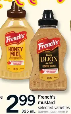 Fortinos French's mustard offer