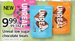 Fortinos UNREAL LOW SUGAR CHOCOLATE TREATS offer