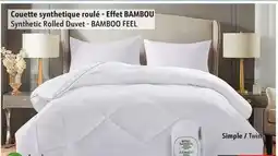 Sushi Shop Synthetic Rolled Duvet - BAMBOO FEEL offer