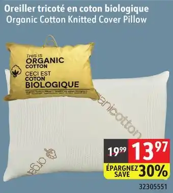 Sushi Shop Organic Cotton Knitted Cover Pillow offer