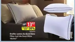 Sushi Shop Pillow Just Like Down White offer