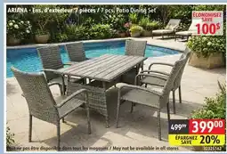 Sushi Shop 7 pcs. Patio Dining Set offer