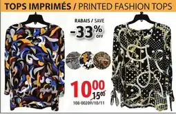 Sushi Shop PRINTED FASHION TOPS offer
