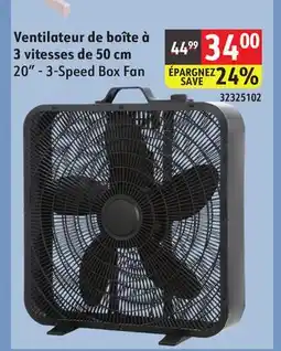 Sushi Shop 20 - 3-Speed Box Fan offer