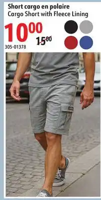 Sushi Shop Cargo Short with Fleece Lining offer