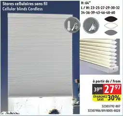 Sushi Shop Cellular blinds Cordless offer