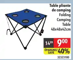 Sushi Shop Folding Camping Table offer