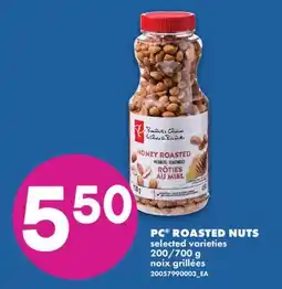 No Frills PC ROASTED NUTS, 200/700 g offer