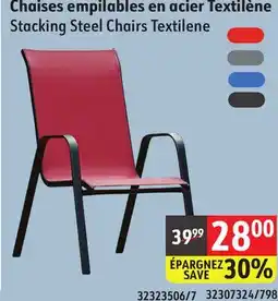 Sushi Shop Stacking Steel Chairs Textilene offer