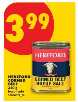 No Frills HEREFORD CORNED BEEF offer