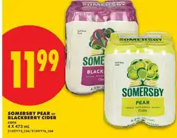 No Frills SOMERSBY PEAR or BLACKBERRY CIDER offer