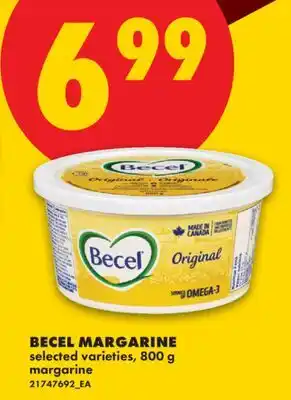 No Frills BECEL MARGARINE offer