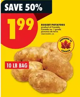 No Frills RUSSET POTATOES, 10 LB BAG offer