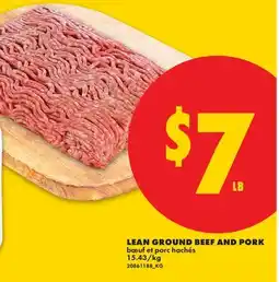 No Frills LEAN GROUND BEEF AND PORK offer