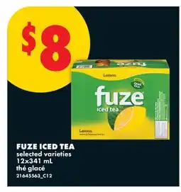 No Frills FUZE ICED TEA offer