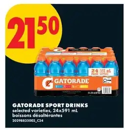 No Frills GATORADE SPORT DRINKS offer