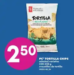 No Frills PC TORTILLA CHIPS offer