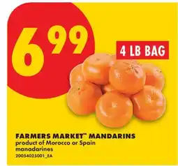 No Frills FARMERS MARKET MANDARINS, 4 LB BAG offer