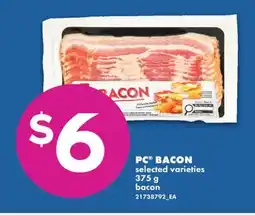 No Frills PC BACON offer