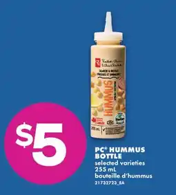 No Frills PC HUMMUS BOTTLE offer