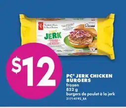 No Frills PC JERK CHICKEN BURGERS offer