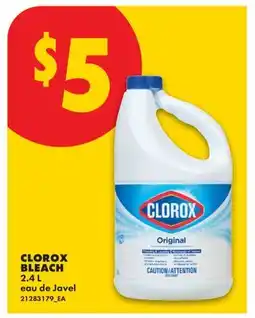 No Frills CLOROX BLEACH offer