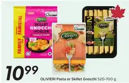 Sobeys OLIVIERI Pasta or Skillet Gnocchi offer