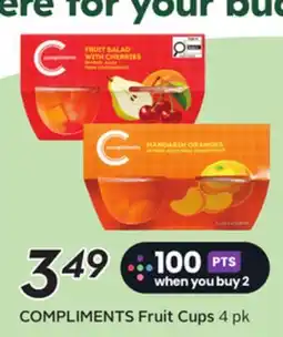 Sobeys COMPLIMENTS Fruit Cups offer