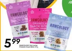Sobeys RAWCOLOGY Gut Loving Probiotic Snack Bites offer