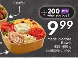 Sobeys Made In-Store Bowls offer