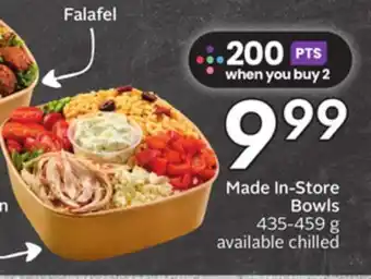 Sobeys Made In-Store Bowls offer