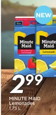 Sobeys MINUTE MAID Lemonades offer