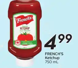 Sobeys FRENCH'S Ketchup offer