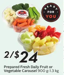 Sobeys Prepared Fresh Daily Fruit or Vegetable Carousel offer
