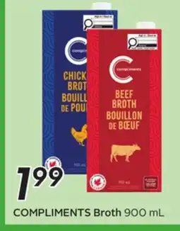 Sobeys COMPLIMENTS Broth offer