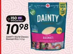 Sobeys DAINTY World Classics Basmati Rice - Global Market offer