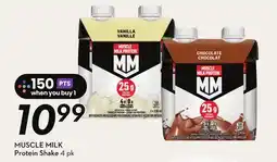 Sobeys MUSCLE MILK Protein Shake offer