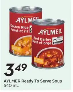 Sobeys AYLMER Ready To Serve Soup offer